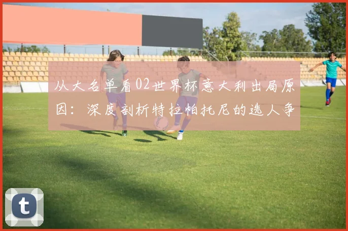 从大名单看02世界杯意大利出局原因：深度剖析特拉帕托尼的选人争议